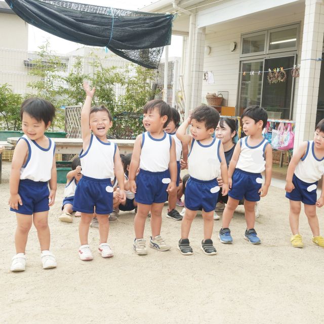 ＊　2歳児　よーいどん！　＊