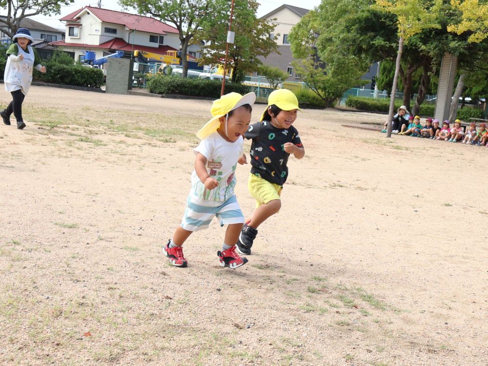 ゴールを目指して・・・
全力笑顔で駆け抜けます♡