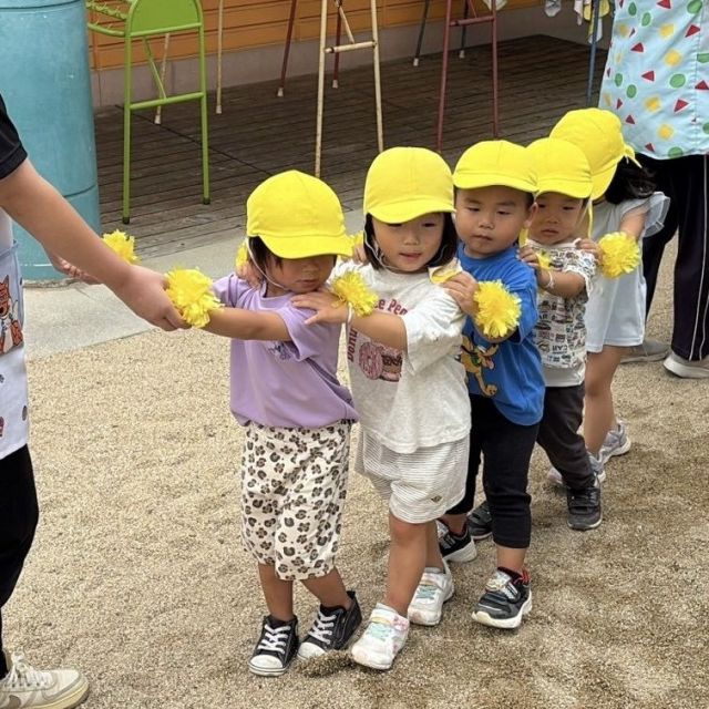 運動会に向けて☆　〜2歳児　 クマ組〜