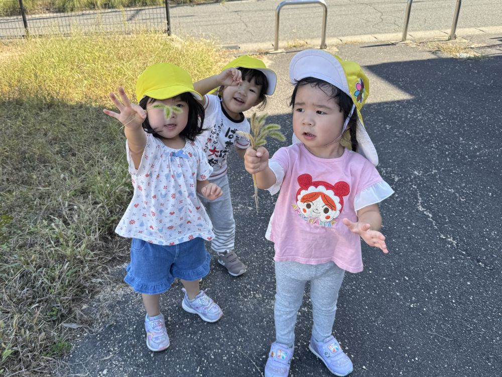 いつも練習が終わると
すぐ帰る準備をしていましたが、
今日は
「遊んでもいいよ!!」
と言われとっても喜ぶみんな♡

久しぶりの大きな広場でたくさん遊びました♡