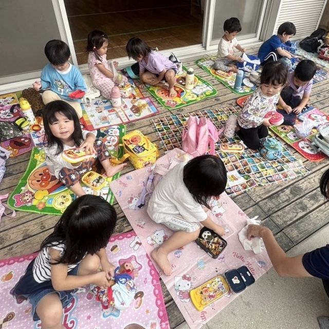 お弁当の日　〜2歳児 　クマ組〜