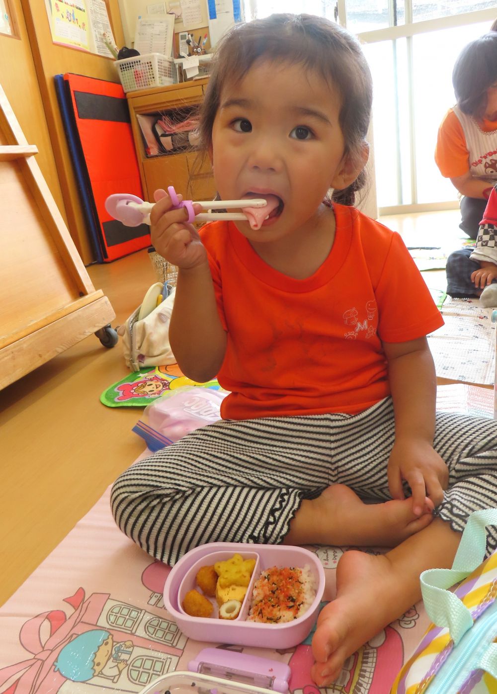 みんなで食べるお弁当は最高に美味しい😋
ありがとう💛