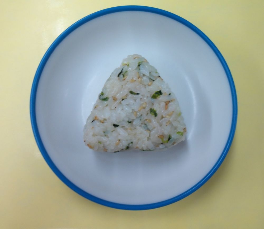 青ネギの中華おにぎり